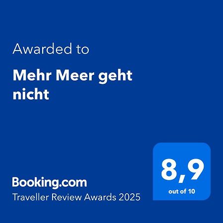 Mehr Meer Geht Nicht ジールクスドルフ エクステリア 写真